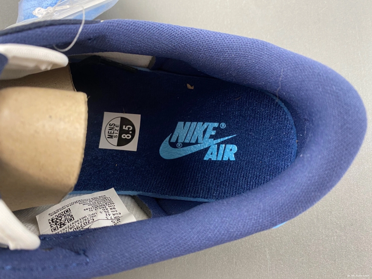 JORDAN 1 CZ0790-400 OG “OBSIDIAN” AIR  LOW 0520